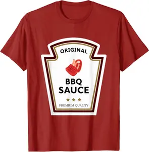 Original Bbq Sauce Condiment Group Costume T-Shirt