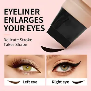 Rotating Eyeliner Stamp Pen, Long-Lasting Waterproof Sweatproof Smudge-Proof, Beginner-Friendly, Quick Eye Makeup, Eye Makeup Product, / Options