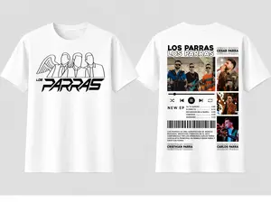 Los Parras T-shirt, Los Parras Tour 2026, Mexico Music, Graphic tee, Fashion Cotton, Streetwear, Full Colors, For Men, For Women