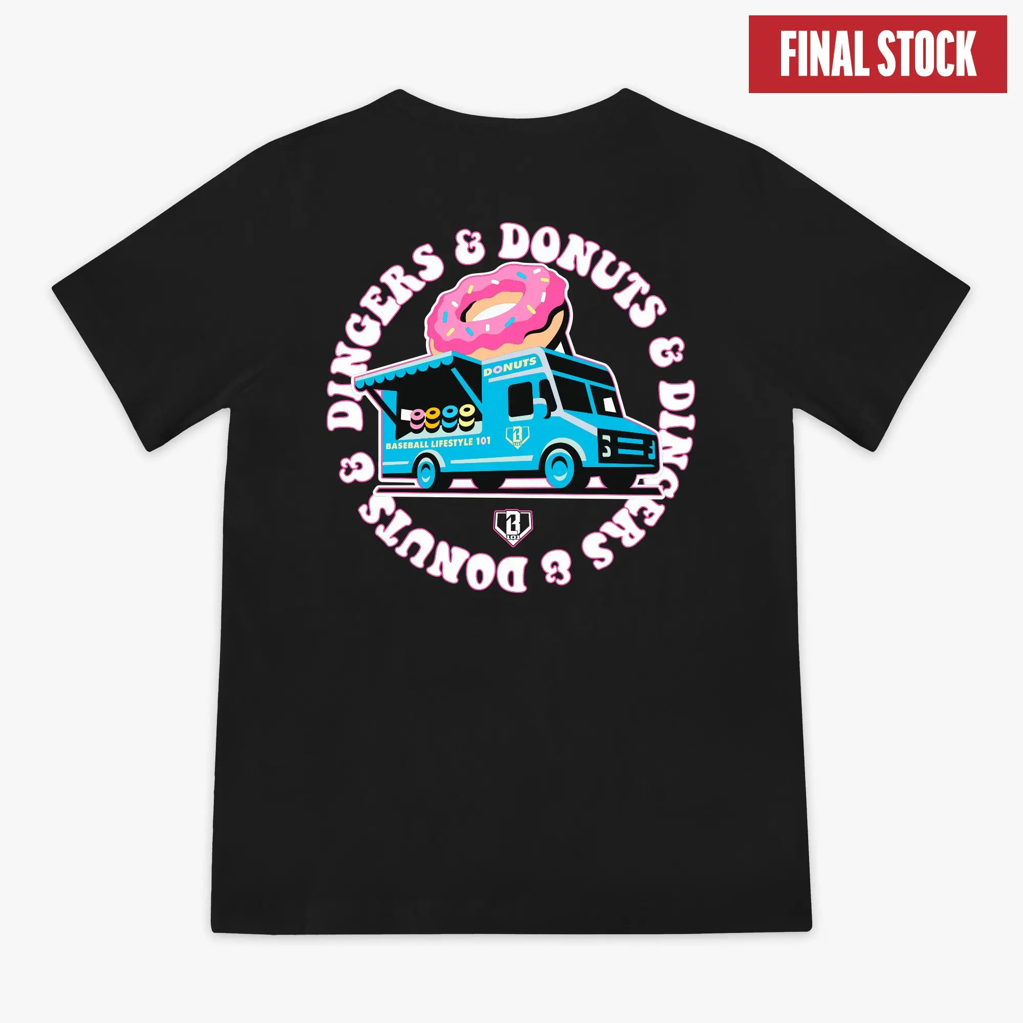 Donut Truck Lightweight Tee, streetwear, tiktok shop deals, summer outfits, guys gifts, summer clothes, gifts for him, graphic tee, men's shirts, t shirt, clothes for men, black casual Tshirt, Menswear