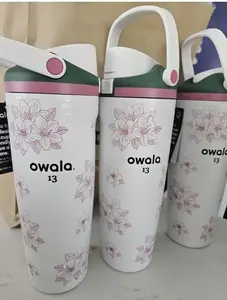 Owala FreeSip Sway 30oz Zalea Masters Theme Golf Water Bottle NEW One Pack