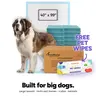 PetsWorld 4XL (40x99 in) 5-Layer Puppy Training Pads, Training Pee Pads for Dog Potty Training, Puppy Training Pad