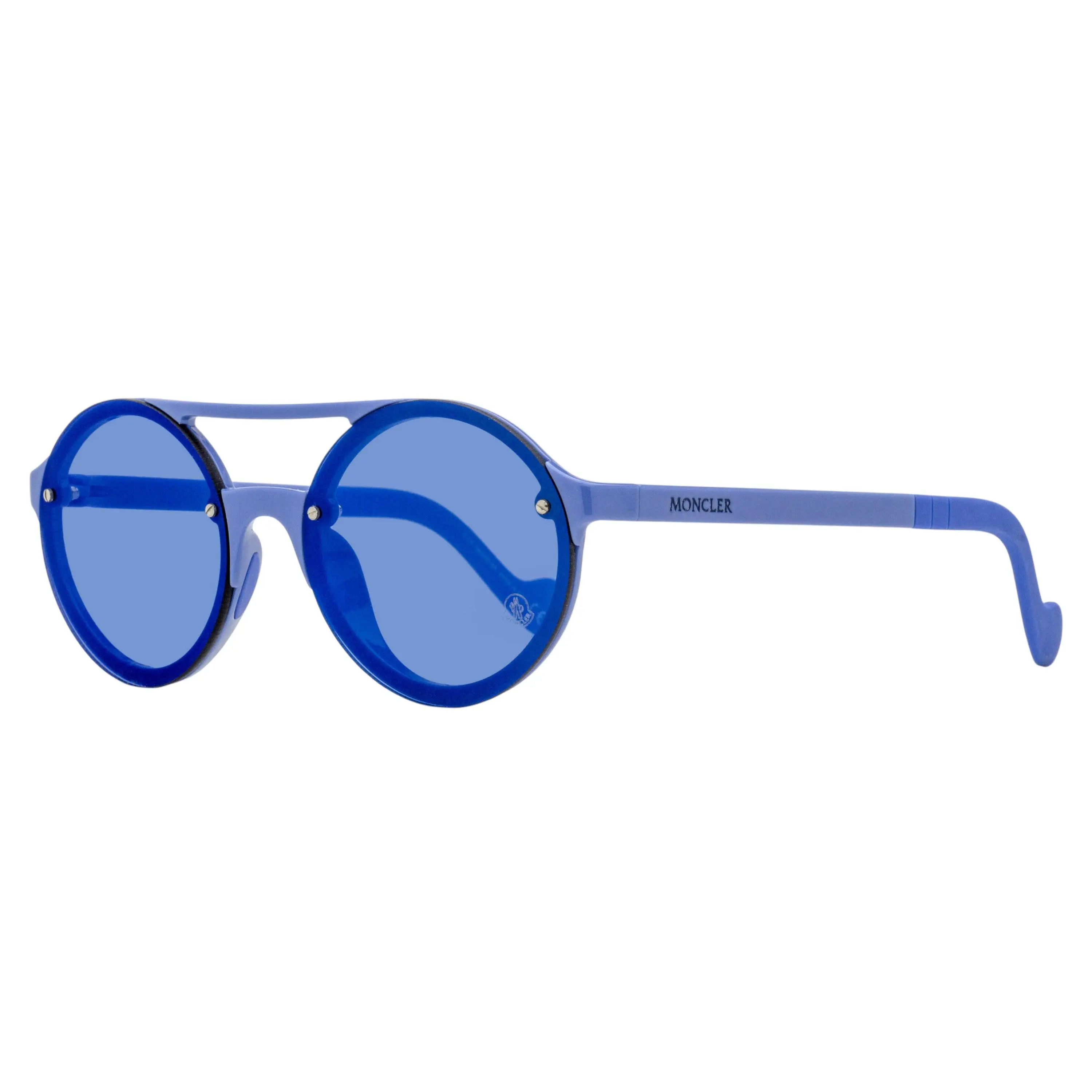 Moncler Double Bridge Sunglasses ML0064 90C Powder Blue 53mm