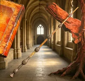 Magic wand Prop Instant Flash Paper – Smokeless, No Ash Magic Fire Effect (50×20cm Sheets)MAGIC WAND Paper.Magic wand Prop Perfect Gift for Teens and Boys Girls, FamilyFun, Party Decor, Role Play Accessory,Birthday Gift