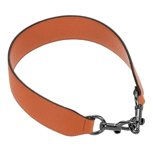 Orange, Metallic Black Buckle
