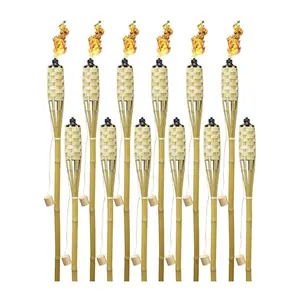 Extra Long Bamboo Torches - 12 Pack