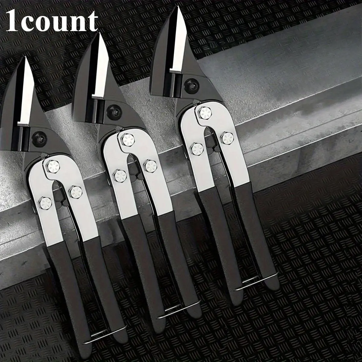 Professional Industrial Scissors, Multipurpose Industrial Scissors, Scissors for Cutting Iron, Stainless Steel and Aluminum Board, Mechanical, Telesco