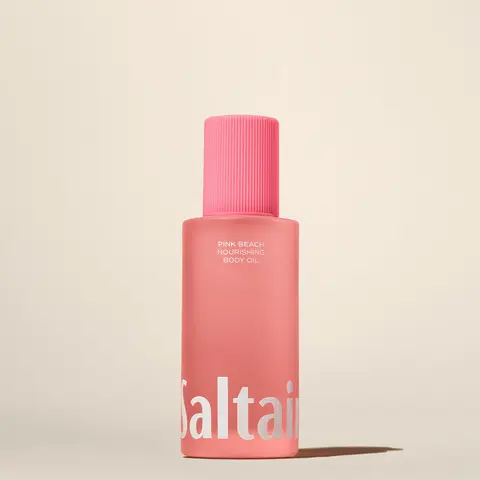 Saltair Pink Beach Body Oil - Nourishing Oil for Glowing Skin - Coconut, Almond Blossom & Vanilla - 4 fl oz
