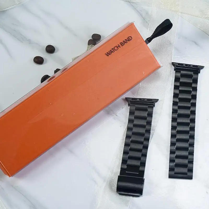 Stainless Steel Watch Band for Summer, Smart Watch Band with Butterfly Clasp, Watch Wristband For Apple iWatch 8/7/6/5/4/3/2/1, Fashion Wearable Acces