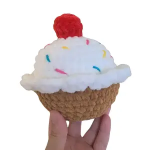 Beautiful Crochet Cupcake, Handmade, Birthday Gift
