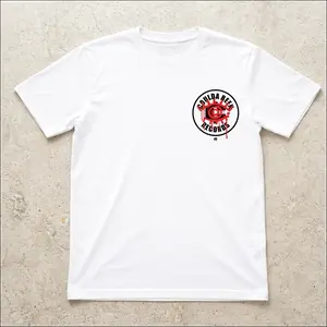 FR Coulda Been Records Casual T-Shirt- Front and Back design