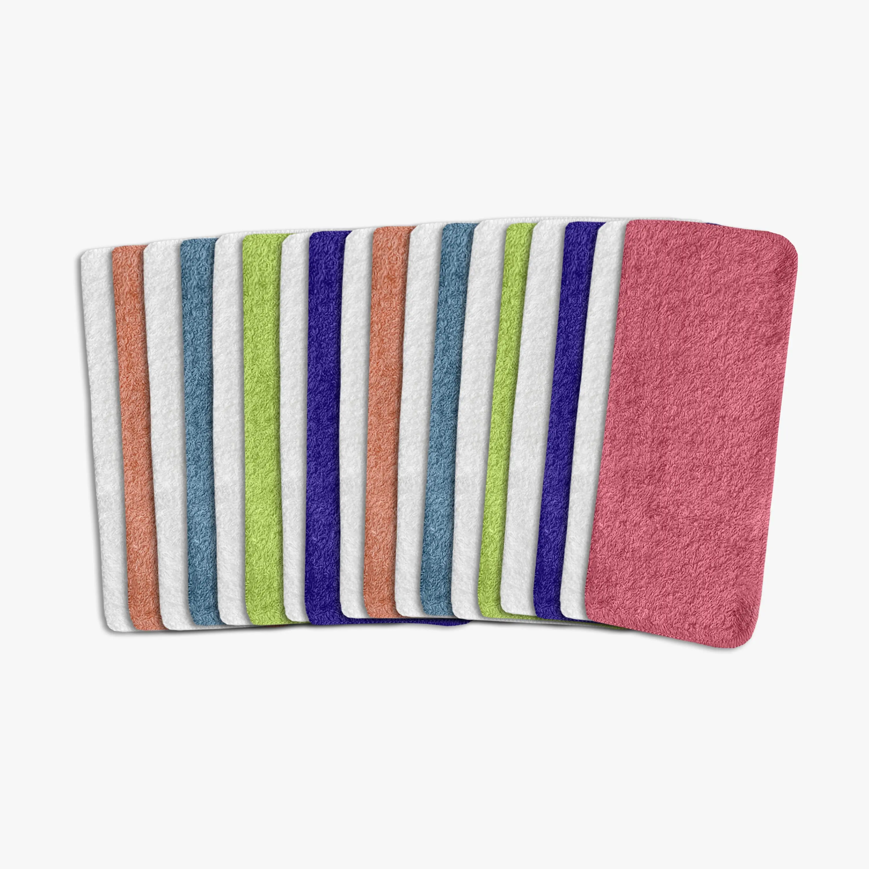 Mainstays 18 Pack Washcloth Bundle, True Bright.