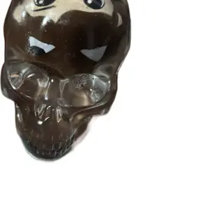 Resin Skull with Doll Inside - Unique Decorative Piece for Home Decor
