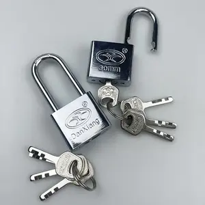 Waterproof Rust-proof Steel Padlock, Lockable Durable Lock for Security, Anti Theft, Ideal for Outdoor Use and Storage, Heavy Duty