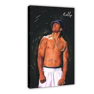 Nelly Singer Poster 5 bedroom canvas posters, hall wall art, bathroom canvas posters, home poster decoration