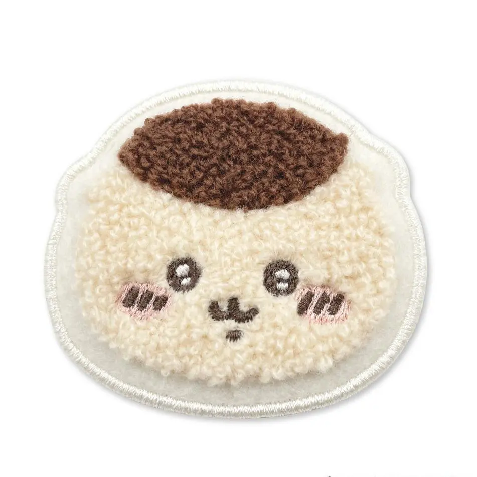 Chiikawa Plush Embroidered Badge - Cute Brooch Spot Goods Nagano Gift Hachiwera Usagi Chii Momonga Shisa Furuhonya