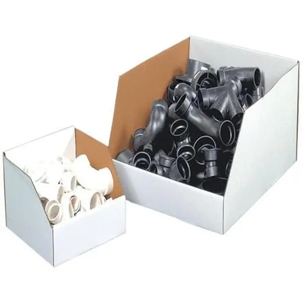 Jumbo Open Top Organiser Storage Bin Boxes, 10 in. x 12 in. x 8 in. (25-Pack)