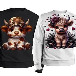 Cow Crewneck TWO Sweatshirts Grab Bag Set