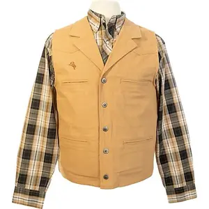 Wyoming Traders Men's Colorado Concealed Carry Tan Vest