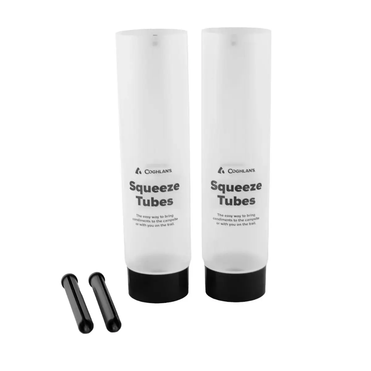 Coghlans 811610 Transparent Squeeze Tubes - Pack of 2