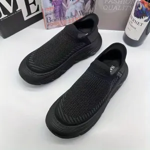 (New)2026 European New Mesh Board Shoes, Men'S Thick-Soled Height-Increasing Sports Shoes, All-Season Breathable, One-Foot  Shoes, Lightweight, Wear-Resistant, Anti-Slip Shoes, Versatile Casual Men'S Shoes