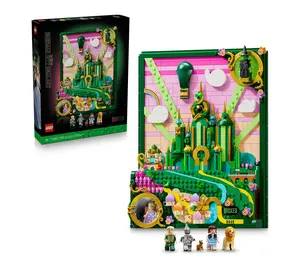 LEGO Wicked Emerald City Wall Art Fantasy DecorGift for Adult LEGO Wicked Emerald City Wall Art Fantasy DecorGift for Adult
