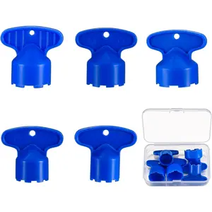 5 Pcs Faucet Aerator Key Removal Wrench Set - Sink Aerator Key Tool for Bathroom & Kitchen, Replacement Aerator Wrenches (16.5/18.5/21.5/22.5/24mm)