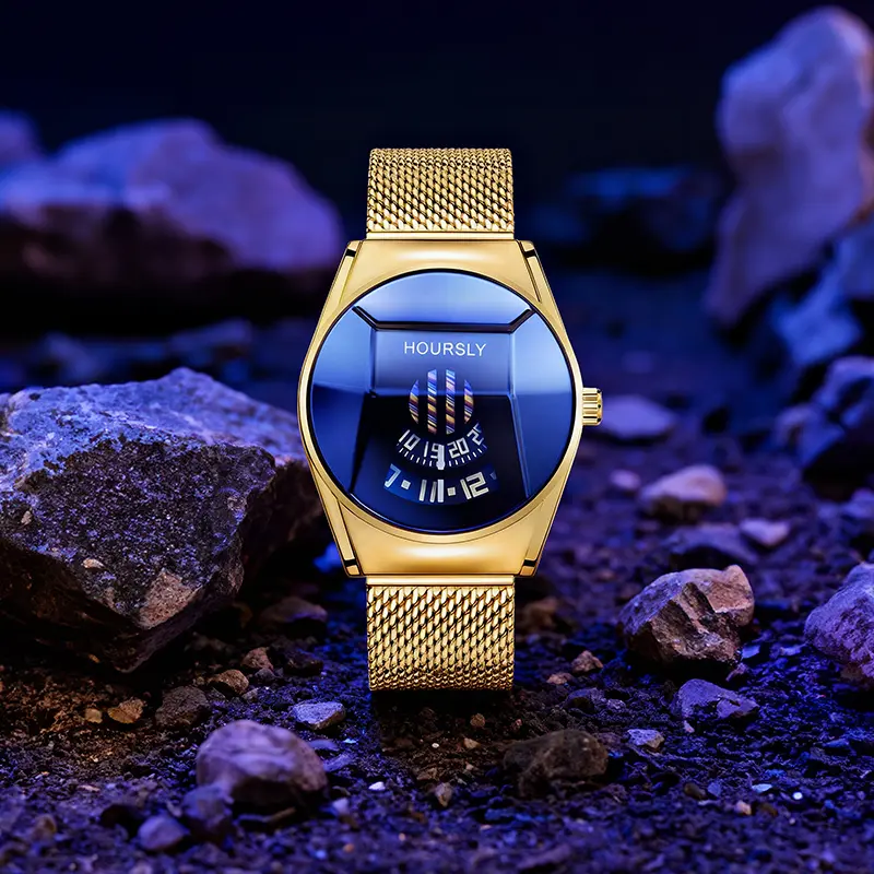 【DealsForYouDays】 Luxury Mens Racing Sport Watch MultifunctionChronograph Waterproof Stainless Steel Quartz WristwatchCasual Business Style Perfect Gift for Him Limited TimeSpecial Offer