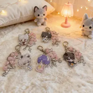 Love and DeepSpace  - phone chain bag accessory pendant keychain sylus zayne xavier rafayel caleb