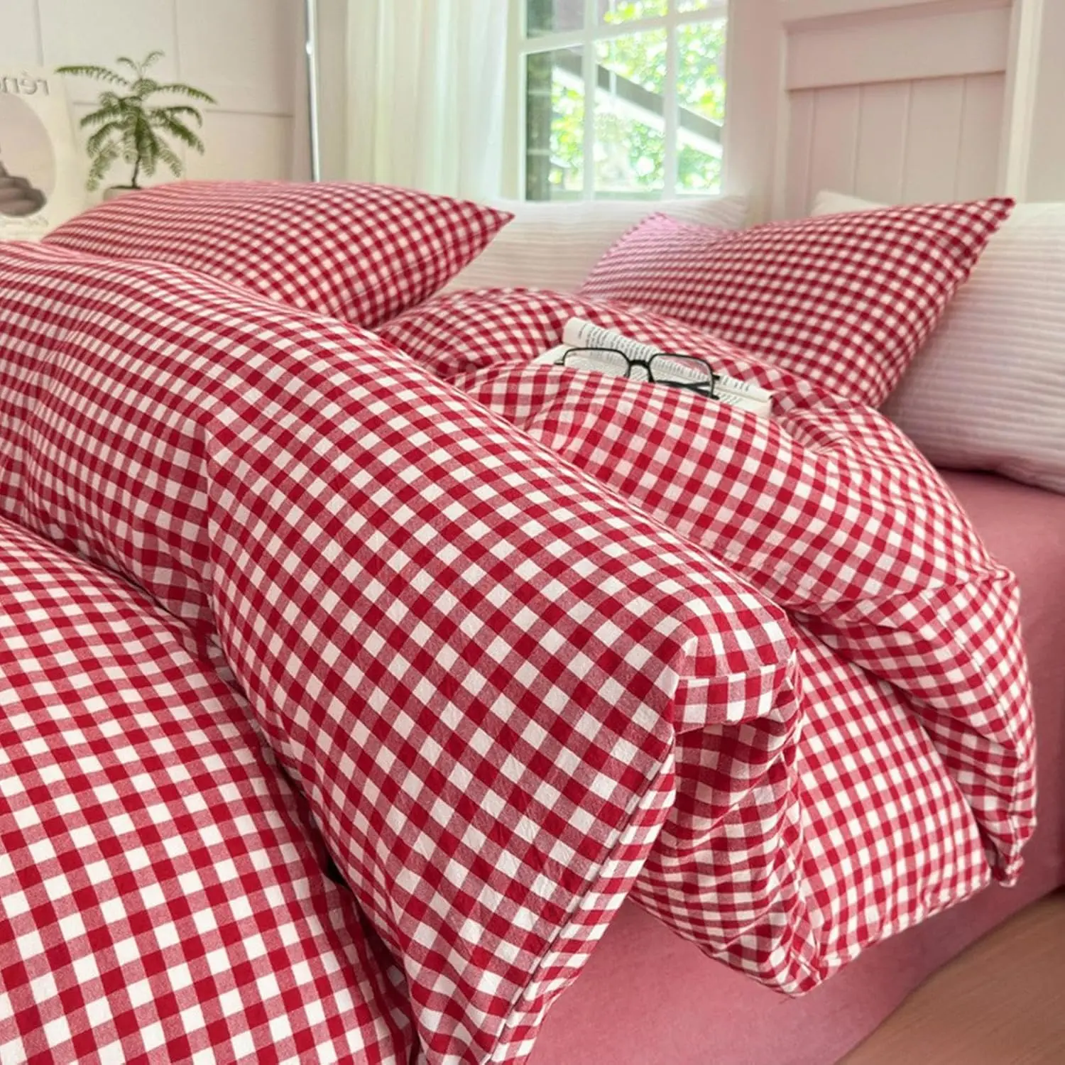 A1#08 Red Gingham