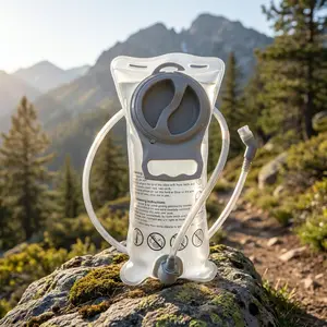 Portable, high-capacity, foldable EVA hydration bladder for outdoor sports—suitable for hiking, running, and cycling.