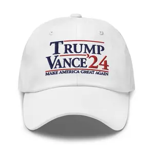 Trump Vance 2024 Dad Hat, Make America Great Again Relaxed Fit Cap For Men or Women, Trump Vance '24 Unstructured Baseball Cap