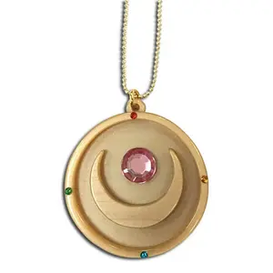 Sailor Moon - Moon Brooch Acrylic Necklace