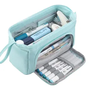 ncil Case Large Capacity Pencil Pouch Handheld Pen Bag Cosmetic Portable Gift for Office School Teen Girl Boy Men Women Adult