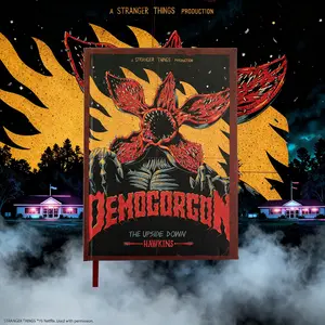 Stranger Things Officially Licensed Notebooks Writing Pads Journals Stationery For Note Taking Demogorgon The Upside Down Collectible Gift Set Netflix