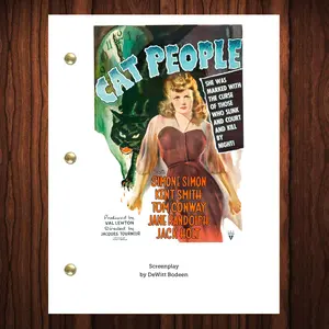 Cat People Movie Script Reprint Full Screenplay Full Script