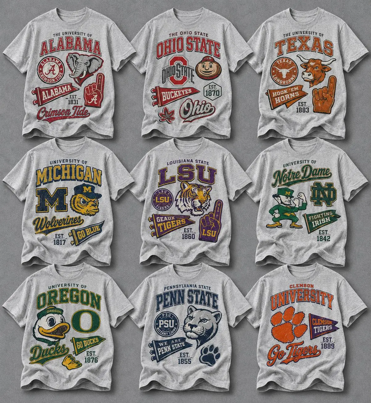 Vintage College Football Graphic T-Shirt, Retro University Mascot Tee, Distressed Campus Spirit Shirt, Alumni Game Day Apparel, Classic Fan Gift, Unisex College Pride Tee