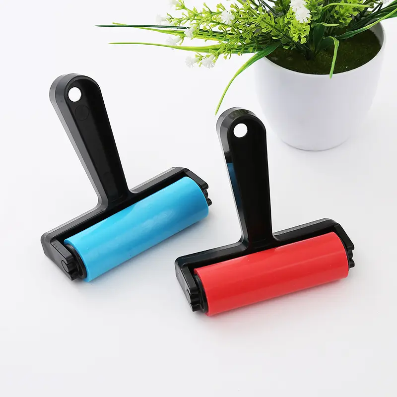 2Pcs Diamond Painting Roller, Plastic Rubber Reinforced Color Drill Press Roller, New DIY Craft Tool, Universal Smooth Pressing Roller for Square & Round Diamond Painting Accessories