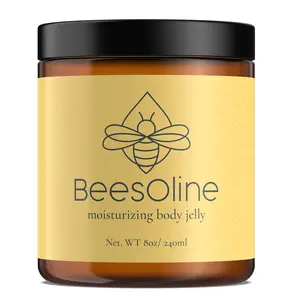 BeesOline Organic Moisturizing body jelly fragrance free Body Care Skincare Comfort Moisturizer Lotions Cosmetic Smooth Blend