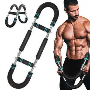 Twister Arm Trainer, 2025 Upgraded Arm and Chest Twister for Men and Women, 60-110lb Adjustable Chest Workout Equipment, Portable Power Twisters Bar :