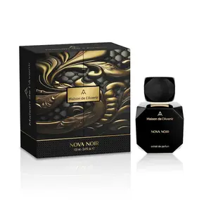 Maison de l'Avenir Nova Noir – ELIXIR COLLECTION | Oriental Woody Fragrance | Unisex Cologne & Perfume | Natural & Essential Oils | Eau de Parfum (48 Hours) | Made in UAE | 100ml / 3.4 fl. oz.