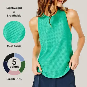 Fisoew Womens Textured Knit Racerback Tank Tops Loose Fit Sleeveless Casual Shirts for Workout Daily Wear & Summer #Springtok