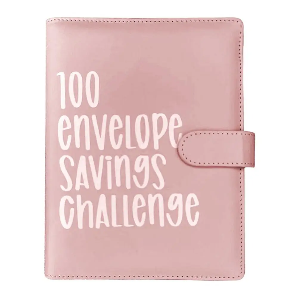 100 Envelope Saving Challenge Binder, 1 Count Budget Binder, Money Saving Challenge Book, Saving Challenge Notebook, Money Organizer, Father's Day Gif