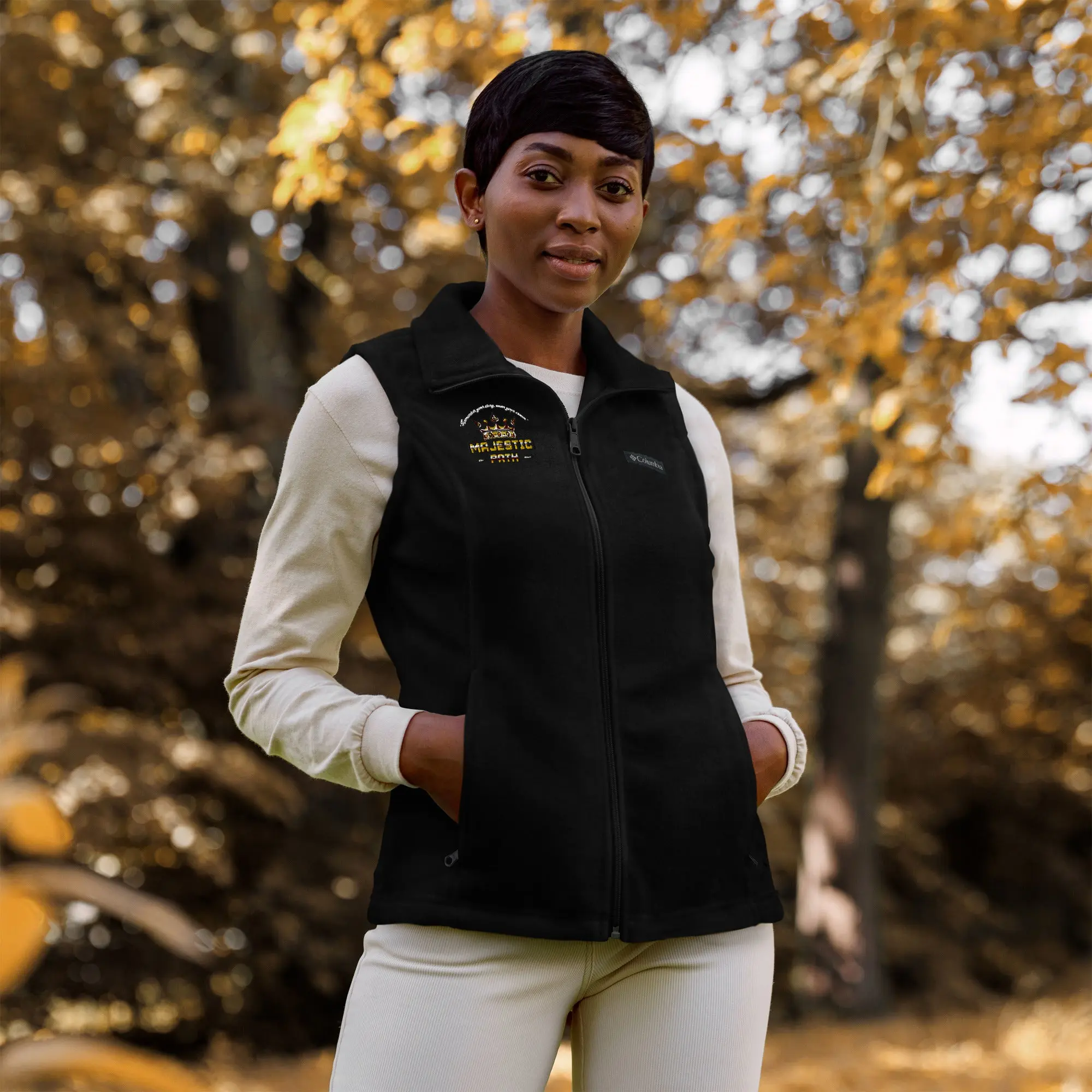 Women’s Columbia Fleece Vest | Luxury Design