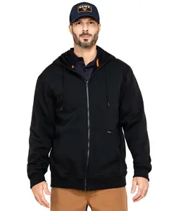 Hawx Men's Fr Zip Up Fleece Work Hoodie Tall - Tll