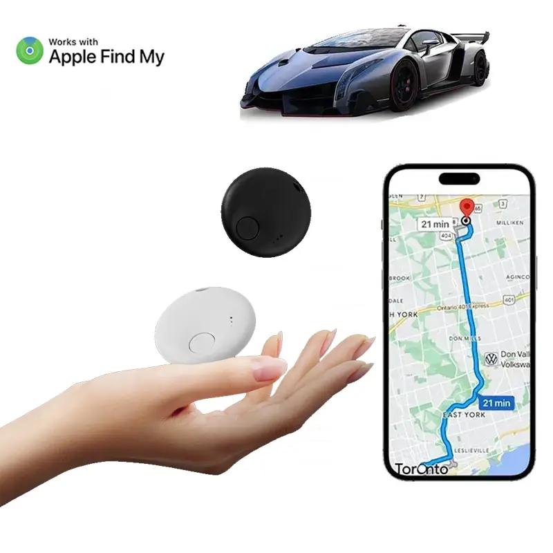 GPS Tracker Car,Mini Trackers,No Monthly Fee-Best Hidden GPS Trackers,Global Coverage Location Tracker,Anti-lost Device, Apple and,Android，One for iOS