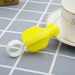 Wide Neck Standard Caliber Nipple Brush for Baby Bottles, Sponge Nipple Cleaner with Independent Packaging, Essential Baby Care Tool