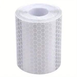 5cm*100/300cm Car Reflective Tape Auto Safety Warning Sticker Reflector Protective Tape Strip Film For Trucks Auto Motorcycle Stickers Automotive Accessories Decal