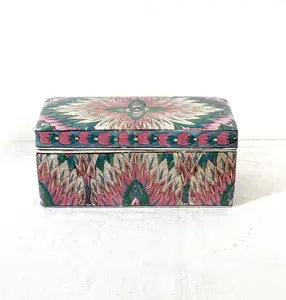 Vintage Decorative Handpainted Ceramic Box