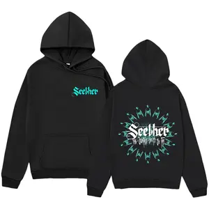 The Surface Seems So Far Hoodies Seether Rock Band Printe Swearshirts Fleece Winter Top Men Women Tops 2025 Men Women Clothing